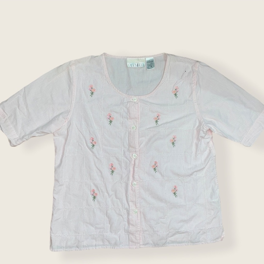 casey and max vintage top